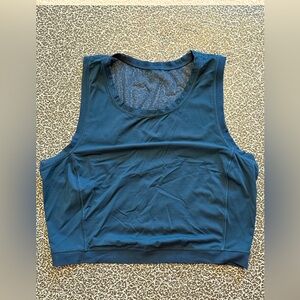 Lululemon Teal Crop Tank